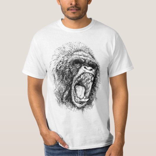 Gorilla T-shirt (Voorkant)
