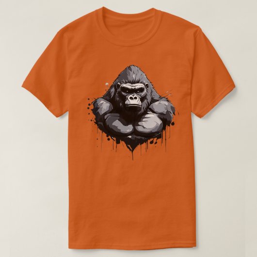 gorilla t-shirt (Design voorkant)