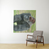 Gorilla Taal van Kracht Wandkleed (In Situ (horizontaal))