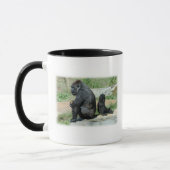 Gorilla Time Out Coffee Mok (Links)