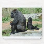 Gorilla Time Out Muismat (Voorkant)