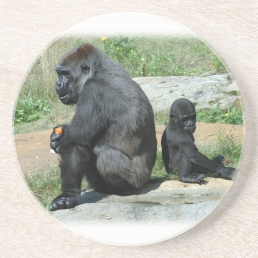 Gorilla Time Out Onderzetter (Voorkant)