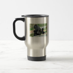 Gorilla Time Out Travel Mug Reisbeker
