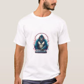 Gorilla tshirt, anime gorilla, cartoon dierenspull t-shirt (Voorkant)