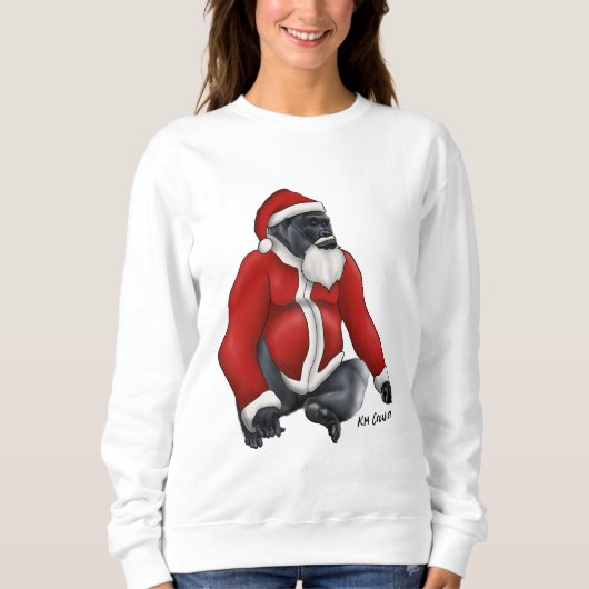 Gorilla vakantie sweatshirt (Voorkant)