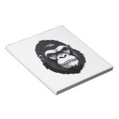 Gorilla Vector Art Animal Modern Urban Graphic Notitieblok (Schuin)