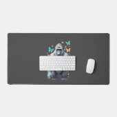 Gorilla Vector Schilderen Schattig Fun Animal Play Bureaumat (Keyboard & Muis)