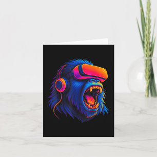 Gorilla Verjaardag Jongens Volwassen Mannen Vrouwe Kaart