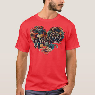 Gorilla VIGNETTE  KLEUR T-shirt
