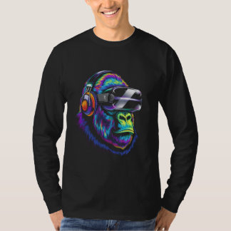 Gorilla VR Tshirt Jongens Spelen Volwassen Gaming
