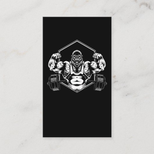 Gorilla WeighthijMotivation Visitekaartje (Voorkant)