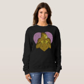 gorilla with heart graphic for men women children trui (Voorkant volledig)