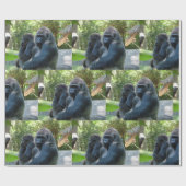 Gorilla Wrapping Paper Cadeaupapier (Vlak)