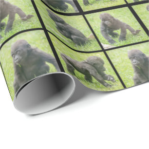 Gorilla Wrapping Paper Cadeaupapier