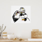 Gorilla x Artist Poster (Keuken)