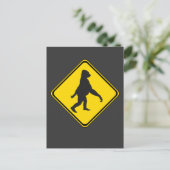 Gorilla Xing. Briefkaart (Staand voorkant)