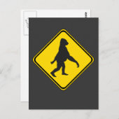 Gorilla Xing. Briefkaart (Voorkant / Achterkant)