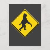 Gorilla Xing. Briefkaart (Voorkant)