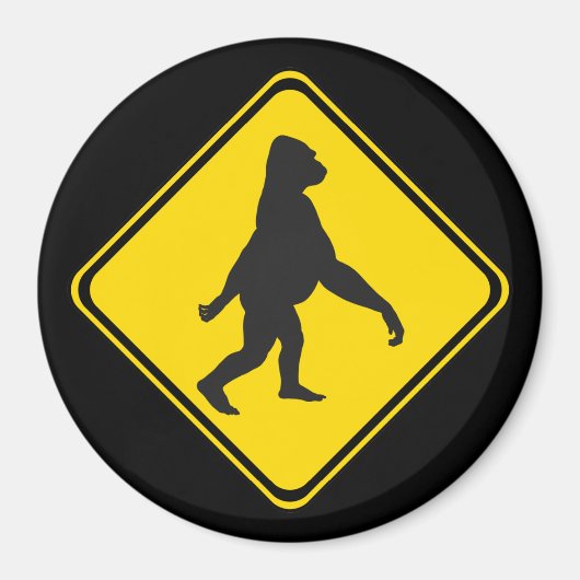 Gorilla Xing. Magneet (Voorkant)