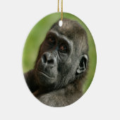 Gorilla Youngster Keramisch Ornament (Rechts)