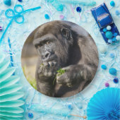 Gorilla Youngster Napkin Papieren Bordje (Feest)