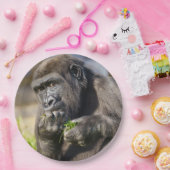 Gorilla Youngster Napkin Papieren Bordje (Feest)