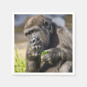 Gorilla Youngster Servet (Voorkant)