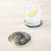 Gorilla Youngster Square Paper Onderzetter (Zijkant)