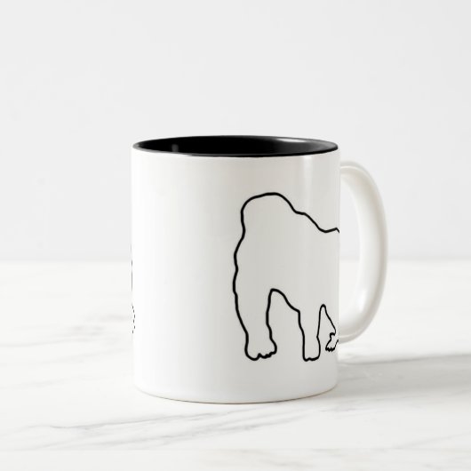 Gorilla Zoe Mok - Gorilla Outline (Voorkant rechts)