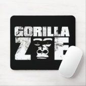 Gorilla Zoe Mousepad - Logo Muismat (Met muis)