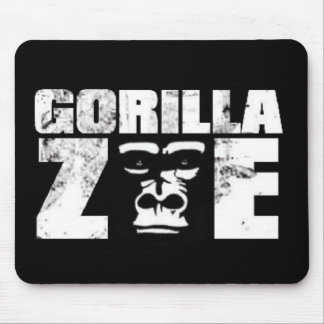 Gorilla Zoe Mousepad - Logo Muismat