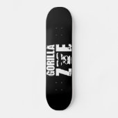 Gorilla Zoe Schaats Deck Persoonlijk Skateboard (Voorkant)