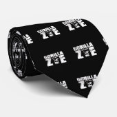 Gorilla Zoe Stropdas - Logo (Opgerold)