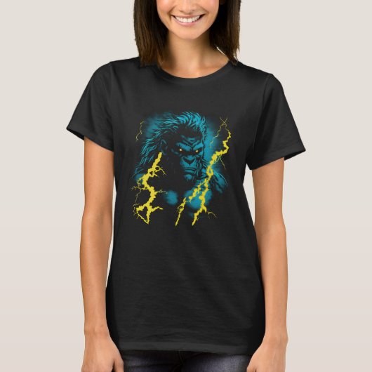 Gorilla Zoo Keeper Silverback Gorilla Dier 1 T-shirt (Voorkant)