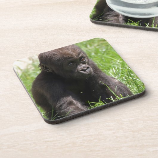 Gorillababy Bier Onderzetter (Linkerzijde)