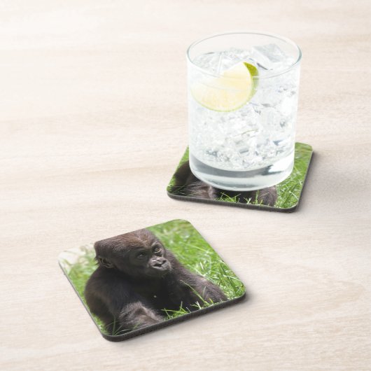 Gorillababy Bier Onderzetter (Rechterzijde)