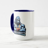 GorillaBoss - Grappige gorilla afbeelding - Goril Mok (Voorkant links)