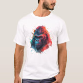 gorillagezicht t-shirt (Voorkant)
