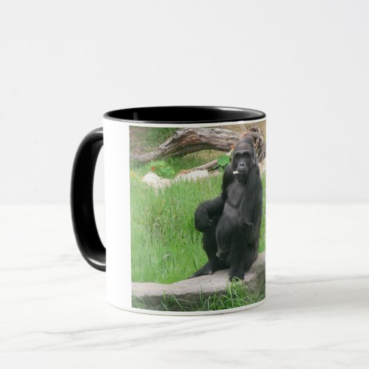 Gorillas 012 Mok (Voorkant links)