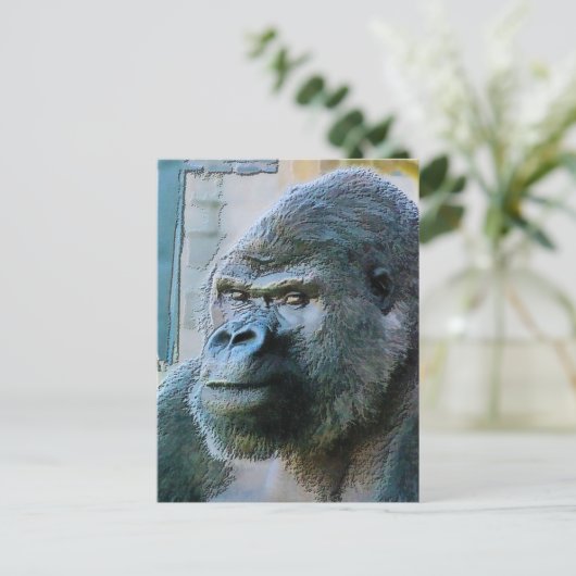 GORILLAS BRIEFKAART (Staand voorkant)