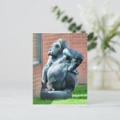 GORILLA'S BRIEFKAART (Staand voorkant)