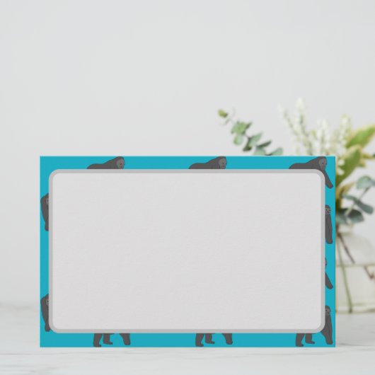 Gorillas Briefpapier (Staand voorkant)