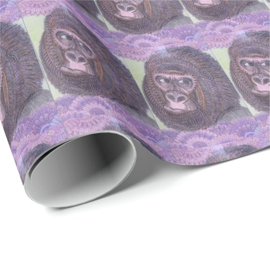 Gorillas Cadeaupapier (Rol Hoek)