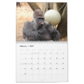 Gorillas Calendar Kalender (Feb 2027)