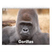 Gorillas Calendar Kalender (Hoes)