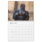 Gorillas Calendar Kalender (Feb 2027)