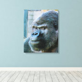 GORILLAS CANVAS AFDRUK (Insitu (Houten vloer))