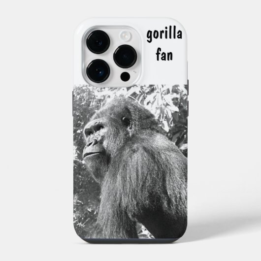 Gorilla's iPhone Hoesje (Achterkant)