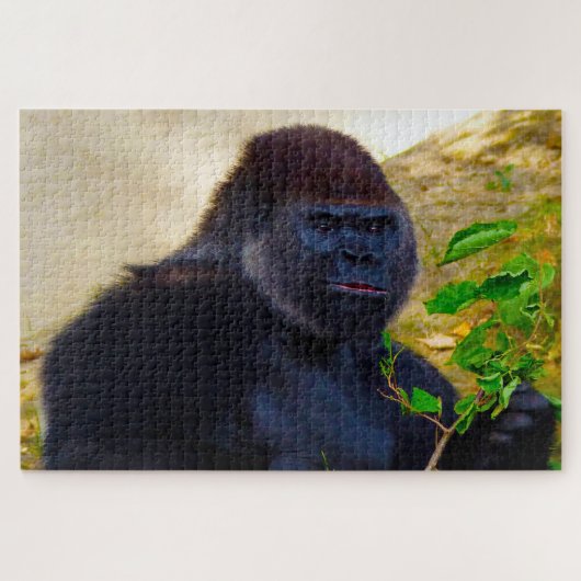 Gorillas. Legpuzzel (Horizontaal)