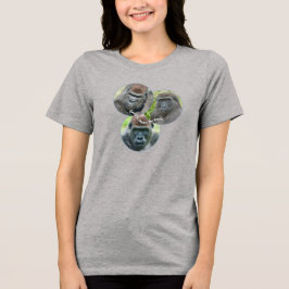 Gorilla's Maken Me Glimlachen Tri-Blend Shirt